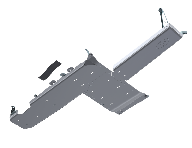 Jeep Wrangler JL Belly Pan - Artec Industries - Full Bellypan w/ Oil Door - `18-`25